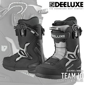 ���r���[�ŃN�[�|����[���{���K�i]�X�m�[�{�[�h �u�[�c �f�B�[���b�N�X DEELUXE TEAM ID Essential Black �`�[�� �A�C�f�B�[ �����Y ���f�B�[�X 25-26