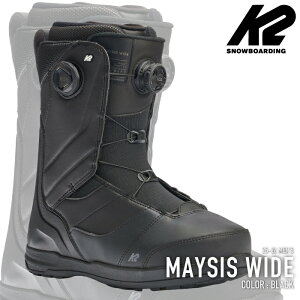 ���{���K�i �X�m�[�{�[�h �u�[�c �P�[�c�[ K2 MAYSIS WIDE Black ���C�V�X ���C�h �����Y 25-26