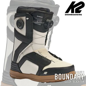 ���{���K�i �X�m�[�{�[�h �u�[�c �P�[�c�[ K2 BOUNDARY Black Tan �o�E���_���[ �����Y 25-26