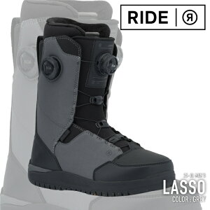���{���K�i �X�m�[�{�[�h �u�[�c ���C�h RIDE LASSO Grey ���b�\ �����Y 25-26