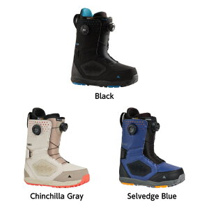 ���r���[�ŃN�[�|����[���{���K�i] �X�m�[�{�[�h �u�[�c �o�[�g�� BURTON PHOTON BOA Black / Chinchilla Gray / Selvedge Blue �t�H�g�� �{�A �����Y 26-27