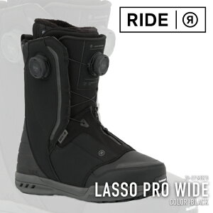 ���r���[�ŃN�[�|����[���{���K�i] �X�m�[�{�[�h �u�[�c ���C�h RIDE LASSO PRO WIDE Black ���b�\ �v�� ���C�h �����Y 26-27