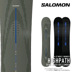 ���r���[�ŃN�[�|����[���{���K�i] �X�m�[�{�[�h �� �T������ SALOMON HIGHPATH �n�C�p�X �����Y ���f�B�[�X 26-27