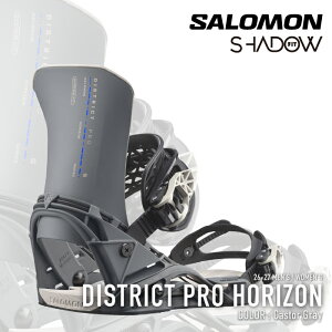 ���r���[�ŃN�[�|����[���{���K�i] �X�m�[�{�[�h �r���f�B���O �T������ SALOMON DISTRICT PRO HORIZON Castor Gray �f�B�X�g���N�g �z���C�Y�� �����Y ���f�B�[�X 26-27