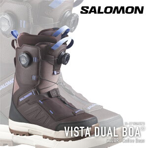 ���r���[�ŃN�[�|����[���{���K�i] �X�m�[�{�[�h �u�[�c �T������ SALOMON VISTA DUAL BOA Coffee Bean ���B�X�^ �f���A���{�A ���f�B�[�X 26-27