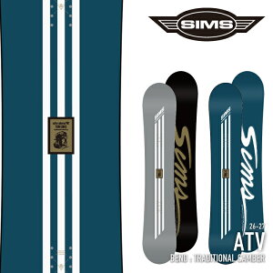 ���r���[�ŃN�[�|����[���{���K�i] �X�m�[�{�[�h �� �V���X SIMS ATV Blue / Grey �G�[�e�B�[�u�C �����Y ���f�B�[�X 26-27
