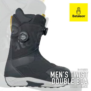 ���r���[�ŃN�[�|����[���{���K�i] �X�m�[�{�[�h �u�[�c �o�^���I�� BATALEON MENS TWIST DOUBLE BOA Black �c�C�X�g �_�u�� �{�A �����Y 26-27