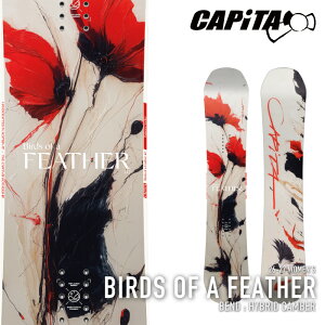 ���r���[�ŃN�[�|����[���{���K�i] �X�m�[�{�[�h �� �L���s�^ CAPITA BIRDS OF A FEATHER �o�[�h �I�u �A �t�F�U�[ ���f�B�[�X 26-27