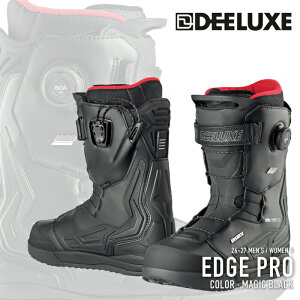 ���r���[�ŃN�[�|����[���{���K�i] �X�m�[�{�[�h �u�[�c �f�B�[���b�N�X DEELUXE EDGE PRO Magic Black �G�b�W �v�� �����Y ���f�B�[�X 26-27