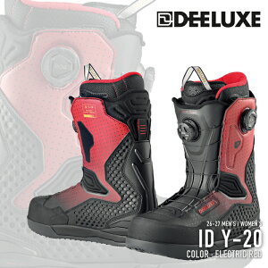���r���[�ŃN�[�|����[���{���K�i] �X�m�[�{�[�h �u�[�c �f�B�[���b�N�X DEELUXE ID Y-20 Electric Red �A�C�f�B 20���N �����Y ���f�B�[�X 26-27