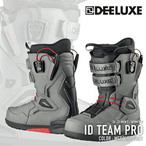 ���r���[�ŃN�[�|����[���{���K�i] �X�m�[�{�[�h �u�[�c �f�B�[���b�N�X DEELUXE ID TEAM PRO Mercury Grey �A�C�f�B �`�[�� �v�� �����Y ���f�B�[�X 26-27