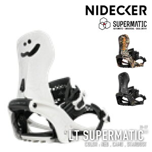 ���{���K�i �X�m�[�{�[�h �r���f�B���O �i�C�f�b�J�[ NIDECKER LT SUPERMATIC Ned / Stardust / Camo �G���e�B�[ �X�[�p�[�}�e�B�b�N �o�C���f�B���O �����Y ���f�B�[�X 26-27