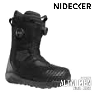���r���[�ŃN�[�|����[���{���K�i] �X�m�[�{�[�h �u�[�c �i�C�f�b�J�[ NIDECKER ALTAI MEN Black �A���^�C �����Y 26-27