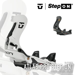 ���r���[�ŃN�[�|����[���{���K�i] �X�m�[�{�[�h �r���f�B���O ���j�I�� UNION ATLAS PRO STEP ON Black / Stone �A�g���X �v�� �X�e�b�v �I�� �o�C���f�B���O �����Y 26-27