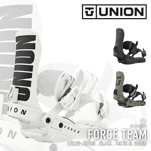 ���r���[�ŃN�[�|����[���{���K�i] �X�m�[�{�[�h �r���f�B���O ���j�I�� UNION FORCE TEAM Black / Stone / Tactical Green �t�H�[�X �`�[�� �o�C���f�B���O �����Y 26-27