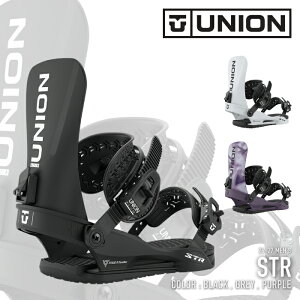 ���r���[�ŃN�[�|����[���{���K�i] �X�m�[�{�[�h �r���f�B���O ���j�I�� UNION STR Black / Grey / Purple �G�X�e�B�A�[�� �o�C���f�B���O �����Y 26-27