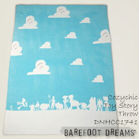 ベアフットドリームス ブランケット 毛布 barefoot dreams COZYCHIC TOY STORY THROW DNHCC1741 トイストーリー ひざ掛け おくるみ マイクロファイバー【ラッピングOK/プレゼントに!!】