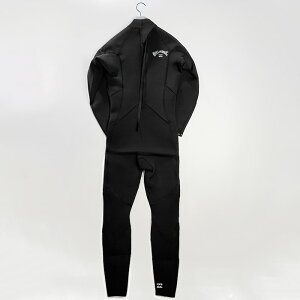 レビューでクーポン★ビラボン ウェットスーツ BILLABONG 302 3/2MM ABSOLUTE FLATLOCK FULL WETSUIT ABYW100155 Black バックジップ アブソリュート フルスーツ 長袖 無地 ロゴ スーツ サーフ サーフィン 水着