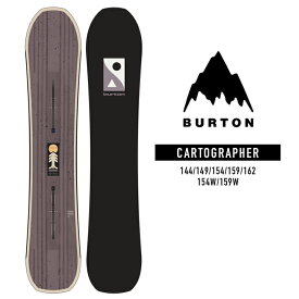 [日本正規品]スノーボード 板 ボード バートン カートグラファー キャンバー 2024 BURTON CARTOGRAPHER Directional Camber スノボー 23-24 ユニセックス 男女兼用