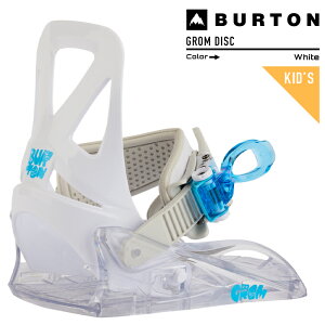 r[ŃN[|[iEOK] [{Ki] Xm[{[h rfBO o[g O fBXN 2024 BURTON KIDS' GROM DISC White oCfBO Xm{[ 23-24 q LbY [X