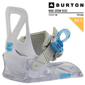 r[ŃN[|[iEOK] [{Ki] Xm[{[h rfBO o[g ~j O fBXN 2024 BURTON KIDS' MINI GROM DISC White oCfBO Xm{[ 23-24 q LbY 