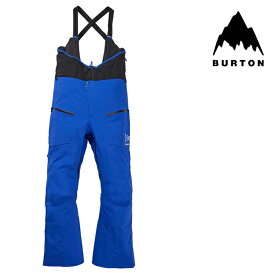 [日本正規品]スノーボード ウェア バートン パンツ 2024 BURTON MEN'S [AK] TUSK GORE-TEX PRO 3L HI-TOP BIB PANTS Jake Blue メンズ 男性 ゴアテックス ビブパンツ スノボー 23-24 日本正規品