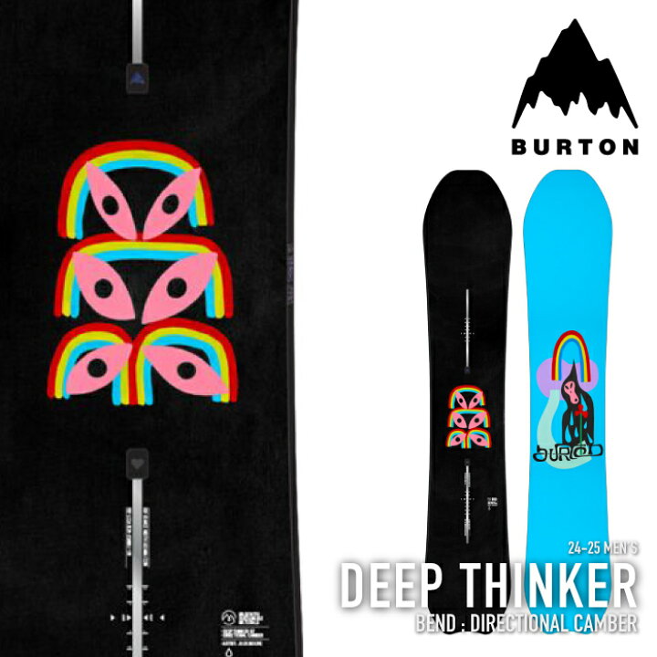 楽天市場】[日本正規品] スノーボード 板 バートン 2025 BURTON DEEP 