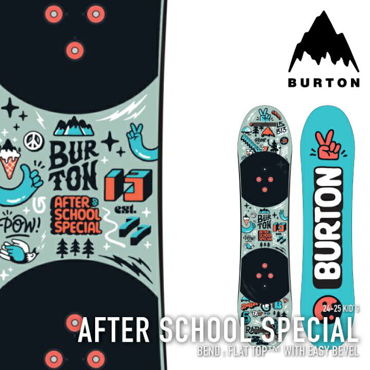 楽天市場】[日本正規品] スノーボード 板 バートン 2025 BURTON AFTER  