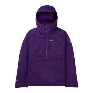 r[ŃN[|[{Ki] Xm[{[h EFA WPbg o[g 2025 BURTON Men's PILLOWLINE GORE-TEX 2L ANORAK Imperial Purple Y 24-25