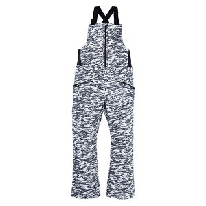 r[ŃN[|[{Ki] Xm[{[h EFA rupc o[g 2025 BURTON Men's RESERVE 2L BIB PANTS Zebra Camo Y 24-25
