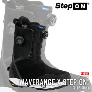 r[ŃN[|[{Ki] Xm[{[h u[c o[g BURTON MEN'S WAVERANGE X STEP ON WIDE Black EF[uW GbNX XebvI Y 25-26