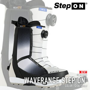 ���r���[�ŃN�[�|����[���{���K�i] �X�m�[�{�[�h �u�[�c �o�[�g�� BURTON MEN'S WAVERANGE STEP ON WIDE Gray Cloud �E�F�[�u�����W �X�e�b�v�I�� �����Y 25-26