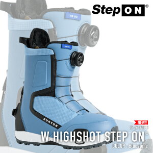 r[ŃN[|[{Ki] Xm[{[h u[c o[g BURTON WOMEN'S HIGHSHOT STEP ON WIDE Blue Stone nCVbg XebvI fB[X 25-26