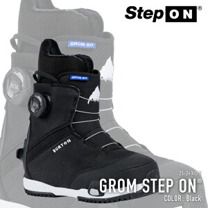 r[ŃN[|[{Ki] Xm[{[h u[c o[g BURTON KIDS' GROM STEP ON Black O XebvI LbY [X ǂ 25-26