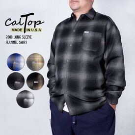 レビューでクーポン★キャルトップ 長袖 チェックシャツ caltop 2000 LONG SLEEVE FLANNEL SHIRT チェック シャツ ネルシャツ フランネル ボタン アメカジ 西海岸 スケーター チカーノ ギャングスタ ヒップホップ サーフ サーフィン メンズ 男性