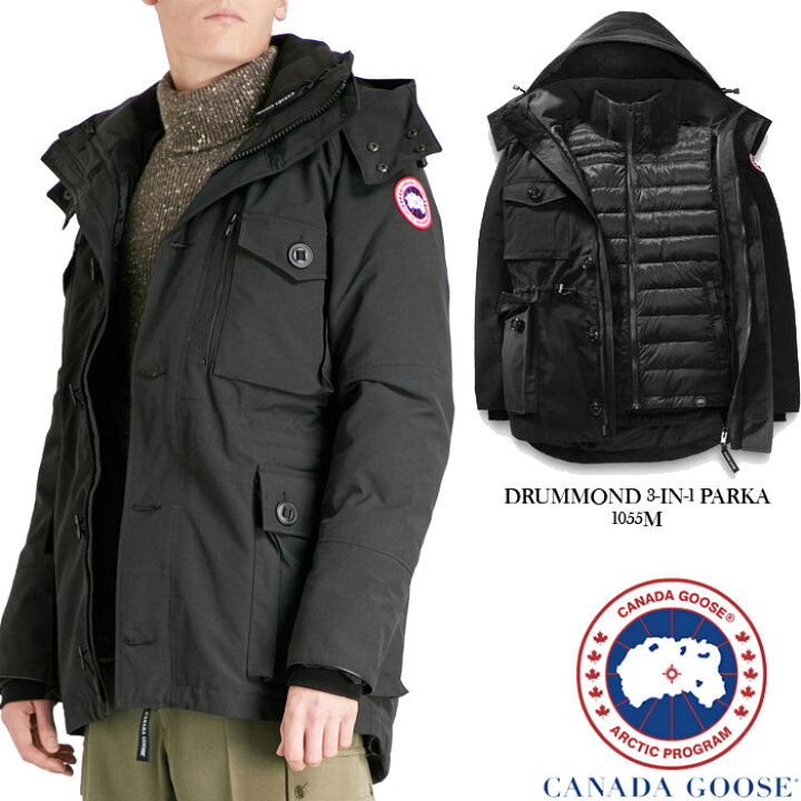 楽天市場】カナダグース ダウンジャケット CANADA GOOSE DRUMMOND 3-IN 