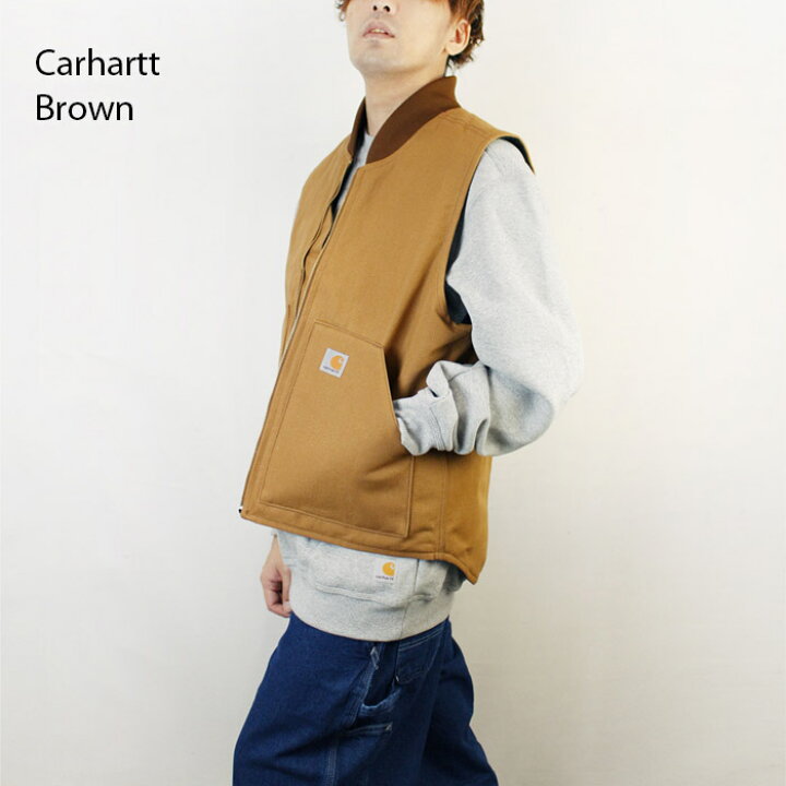 楽天市場】カーハート ワークベスト CARHARTT RELAXED FIT FIRM DUCK 