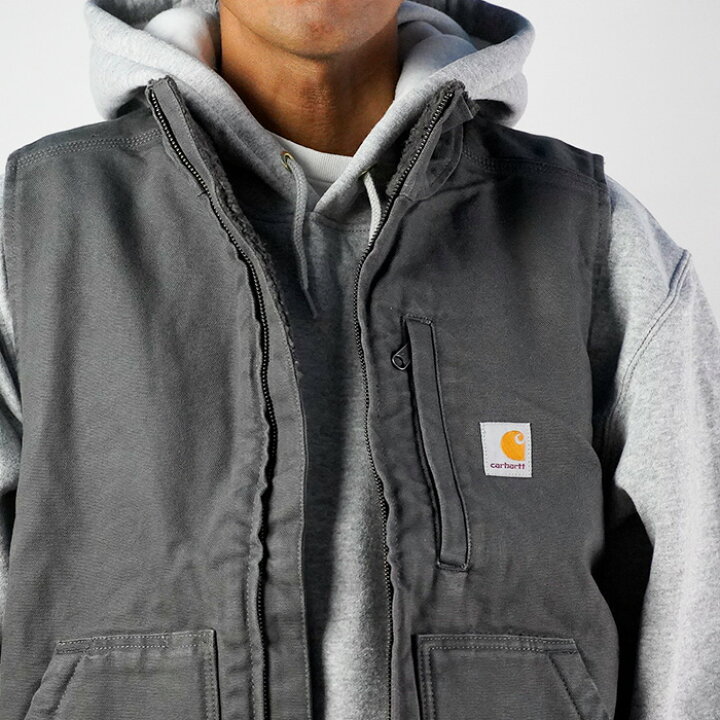 楽天市場】カーハート ワークベスト CARHARTT LOOSE FIT WASHED DUCK