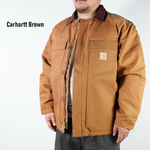 r[ŃN[|J[n[g WPbg CARHARTT LOOSEFIT FIRM DUCK INSULATED TRADITIONAL COAT C003 106674 Black Carhartt Brown Dark Navy gfBViR[g Jo[I[ AE^[ _bN Y j H