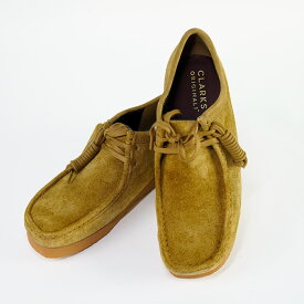 クラークス ワラビー ブーツ CLARKS ORIGINALS WALLABEE 26168852 Oak Hairy Suede オークヘアリー ブラウン スエード 【USサイズ】 ブーツ カジュアル シューズ メンズ 男性