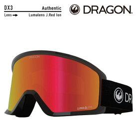 [日本正規品]スノーボード ゴーグル ドラゴン 2024 DRAGON DX3 Authentic/Lumalens J.Red Ion J01 スノボー 23-24 スキー