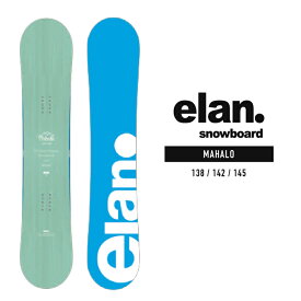 [日本正規品]スノーボード 板 ボード エラン マハロ 2024 ELAN MAHALO Surf Green Camber WOMEN'S キャンバー スノボー 23-24 レディース ウーマンズ 女性