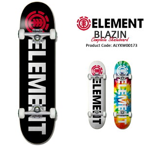 XP[g{[h Rv[g Gg ELEMENT SKATEBOARDS COMPLETE BLAZIN 7.75 × 31.25inch 8.0 × 31.75inch uCW ALYXW00173 XP[g XP[^[ S ㋉ Xg[g SB SK8 uh S 