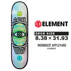 XP[g{[h fbL Gg ELEMENT SKATEBOARDS MOONDUST APPLEYARD 8.38×31.93inch [_Xg ALYXD00292 MOB GRIP uObv XP{[ XbN S ㋉ SB SK8 S 