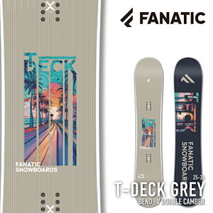{Ki Xm[{[h  t@ieBbN FANATIC T-DECK Grey eB[fbL Y fB[X 25-26