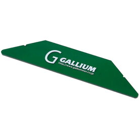 ガリウム ワックス スクレーパー GALLIUM SCRAPER Lサイズ GREEN TU-0155 グリーン スクレーパー ワクシング スクレーピング 剥ぎ取り チューニング スキー スノーボード メンテナンス チューンナップ ウィンタースポーツ スノボー お手入れ