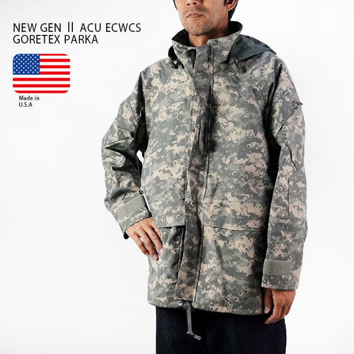 楽天市場】ゴアテックスジャケット NEW GEN2 ACU ECWCS GORETEX PARKA 