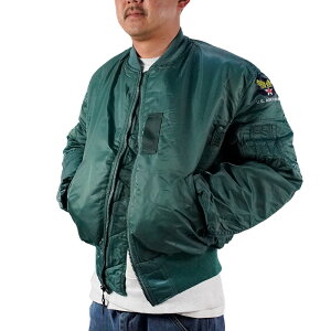 r[ŃN[|[LTCŶ]O[uC[ tCgWPbg GREENBRIER INDUSTRIES NEW VINTAGE MA-1 FLIGHT JACKET MADE IN USA Sage Z[W  MA1 O[uCA[ GG[ {o[W