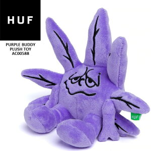 ���r���[�ŃN�[�|�����n�t �ʂ������ HUF PURPLE BUDDY PLUSH TOY AC00588 Purple �O���[���E�o�f�B �R���N�^�[�Y�g�C �n�t �X�P�[�g SB �X�P�[�g�{�[�h �����Y �j��
