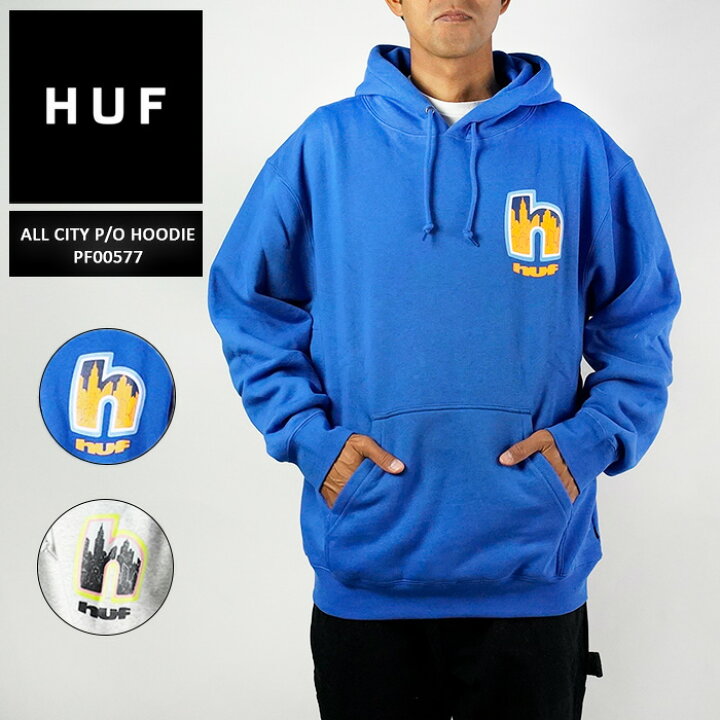 楽天市場】ハフ パーカー プルオーバー フーディー HUF ALL CITY 